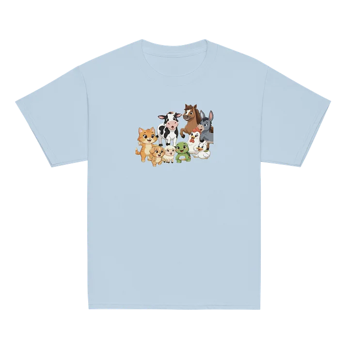 Cute Farm Friends Youth Tee product image (2)