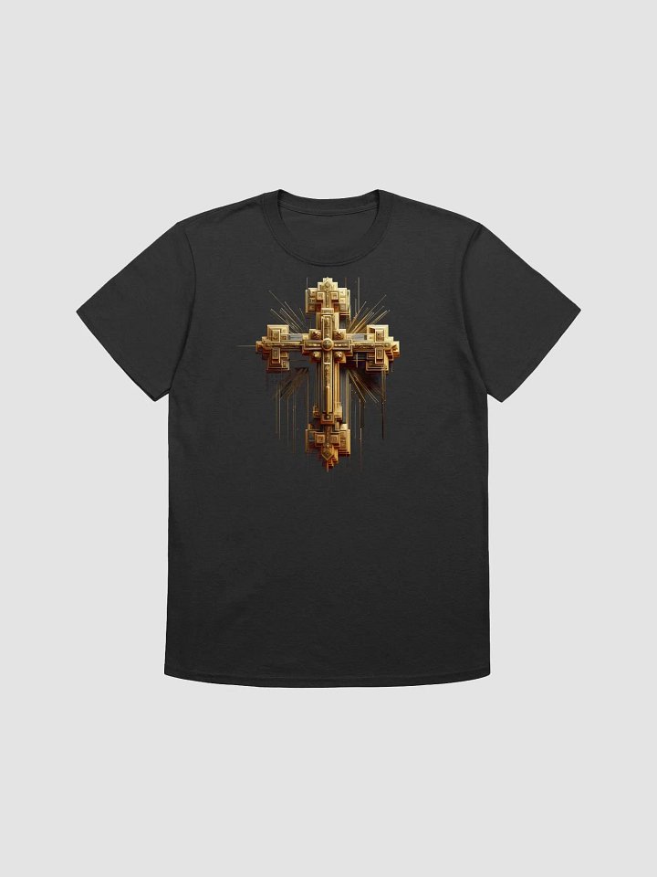 A Golden Cross - Unisex Softstyle T-Shirt #2 product image (1)