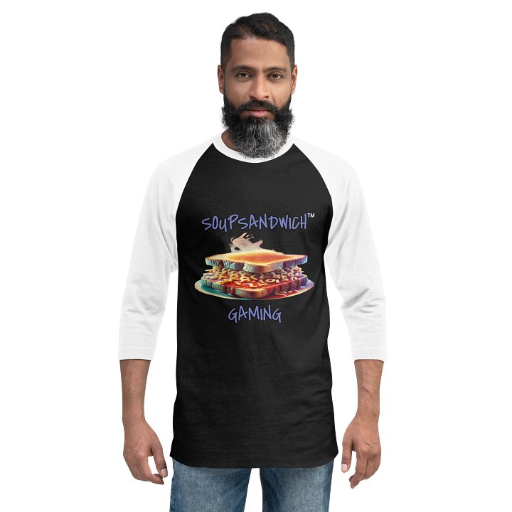 Steamy SoupSandwich 3/4 sleeve Tee v2.0 product image (12)
