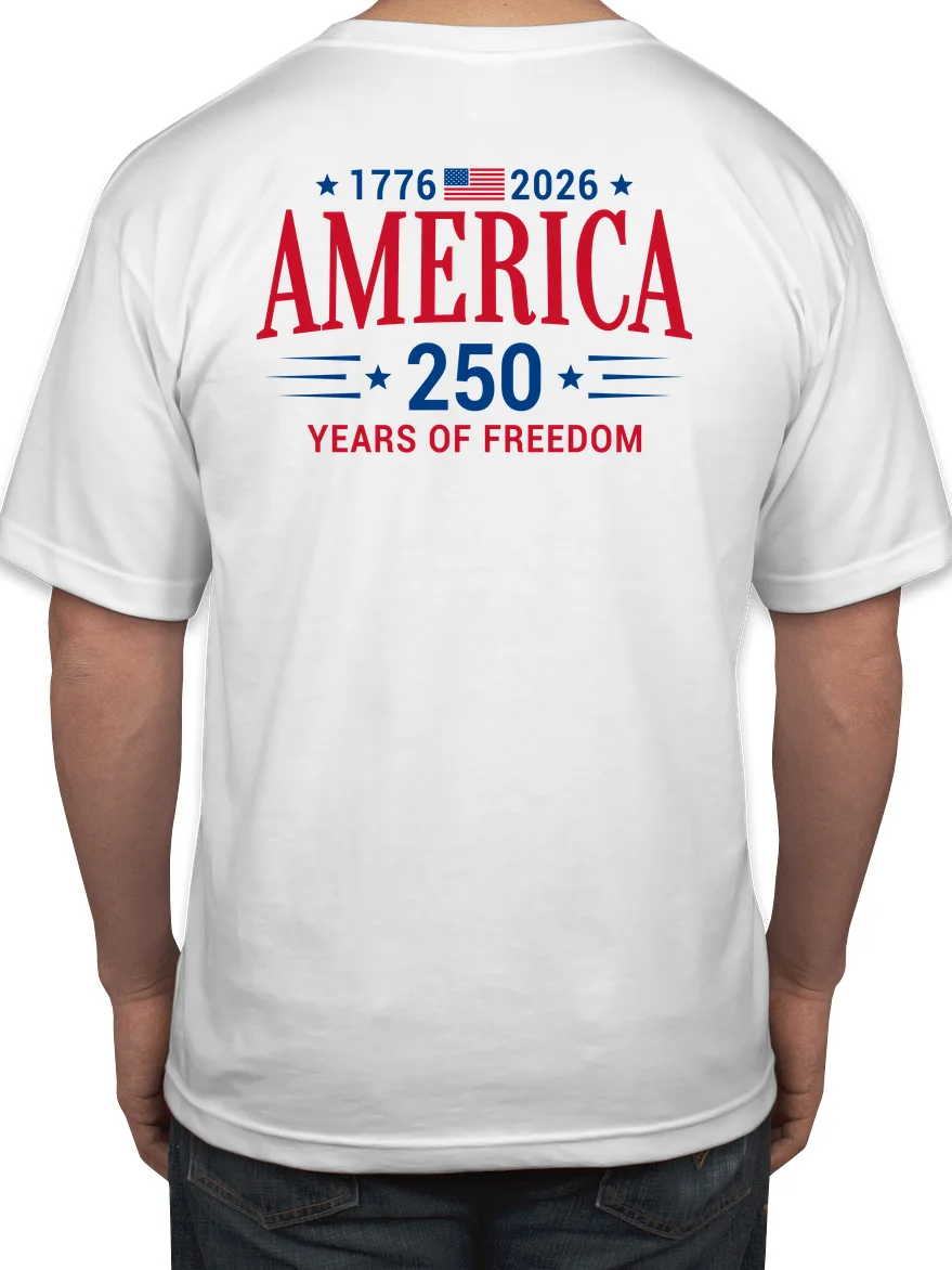 UnR DEI Shirt - 250 Years of Freedom product image (3)