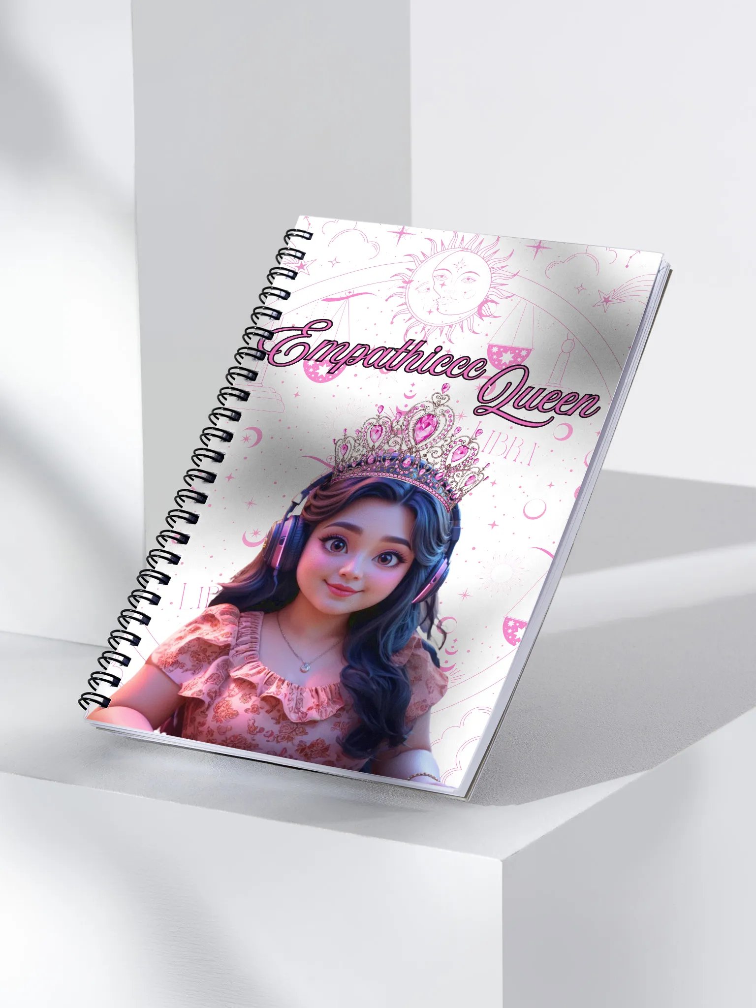 EmpathicccQueen Spiral Notebook product image (3)