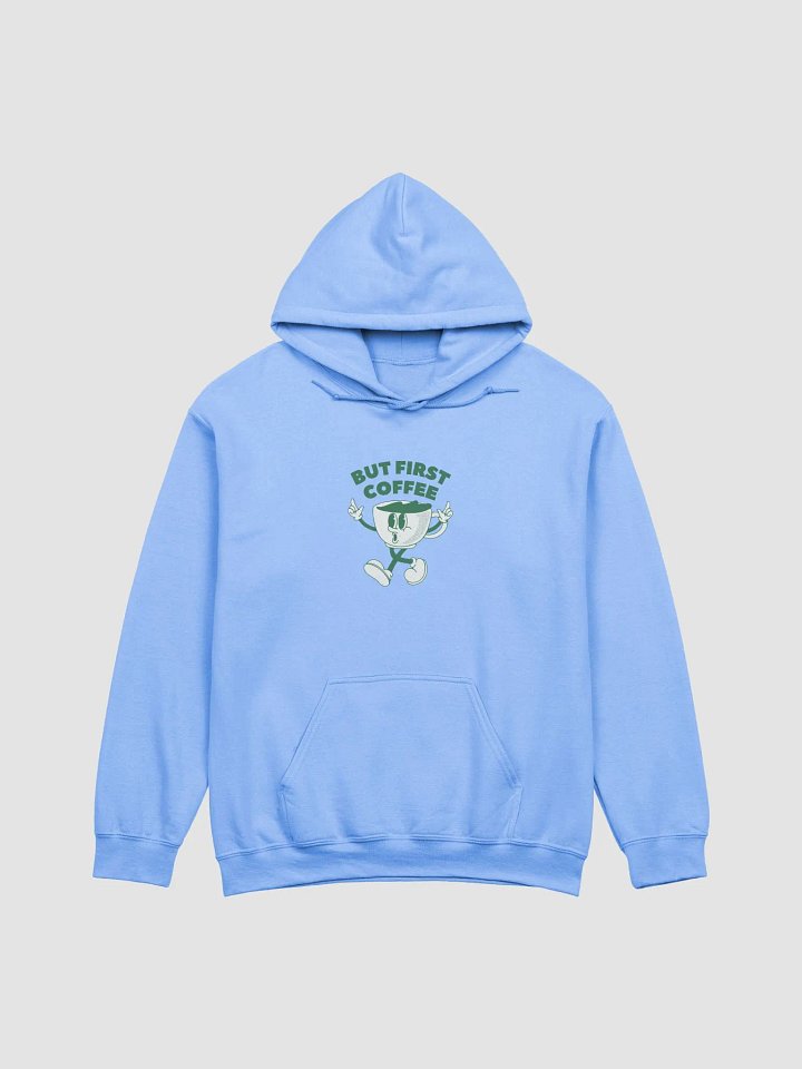 But First Coffee | Vintage Aesthetic Classic Hoodie product image (1)