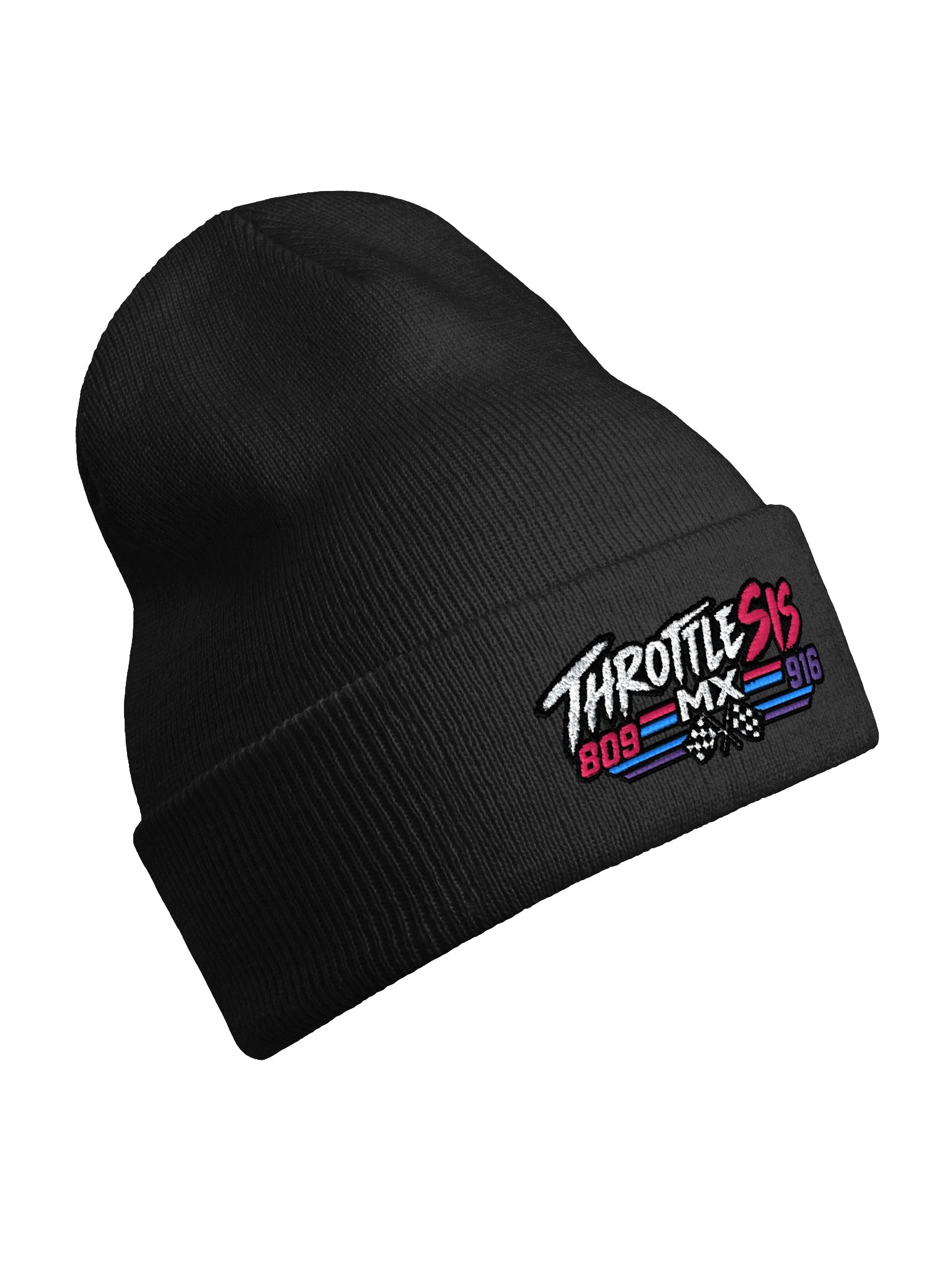 Throttle Sis MX Logo Emblem Beanie product image (8)