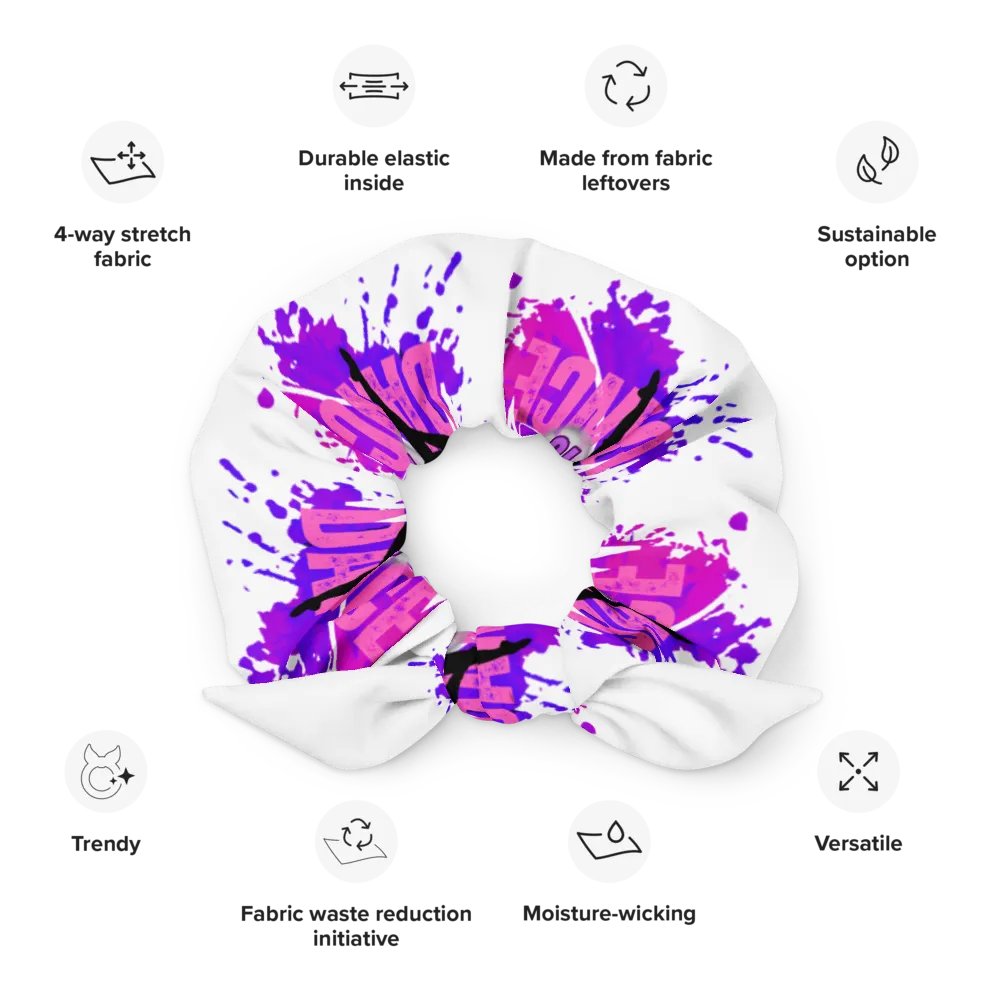 Born to Dance Her Silhouette All-Over Scrunchie product image (12)