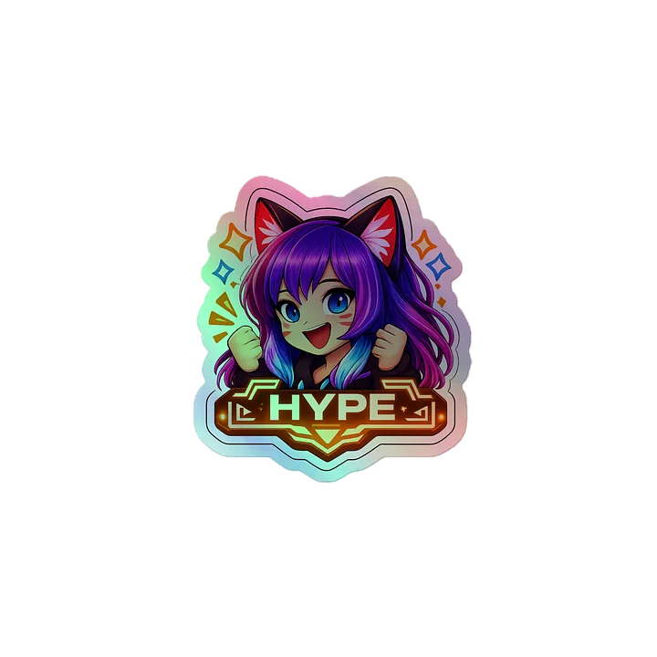 • AKC // Callie Sticker HYPE | Holographic | Callie Emote Badge Series product image (1)