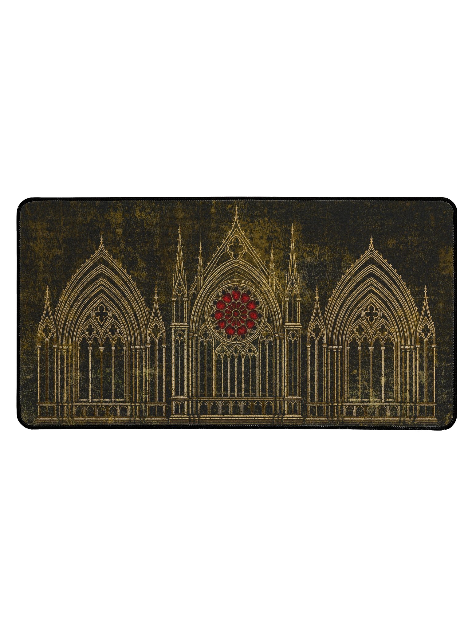 Gothic Architectural Desk Mat 15.5” x 31.5” product image (2)