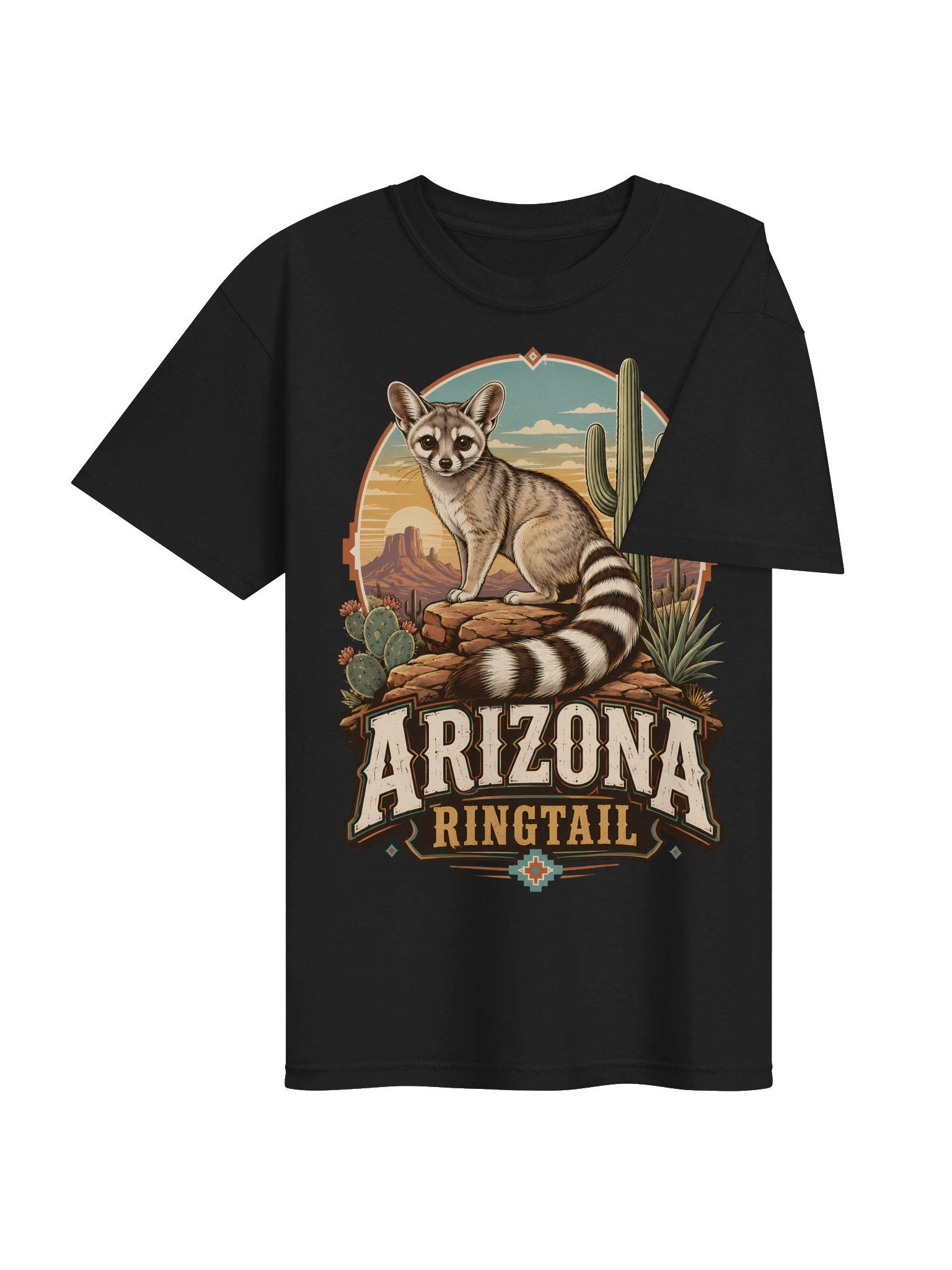 Arizona Ringtail Desert Graphic Tee product image (40)