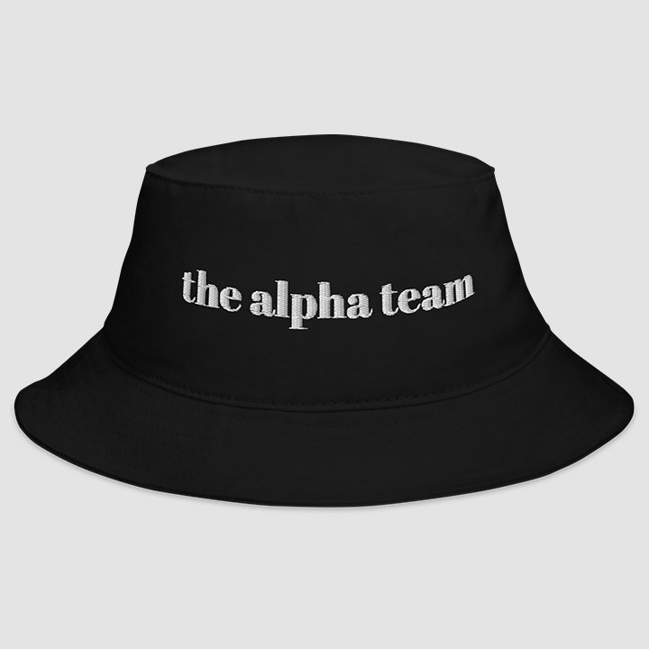 [SteeleWolfee] Bucket Hat Black and White product image (4)