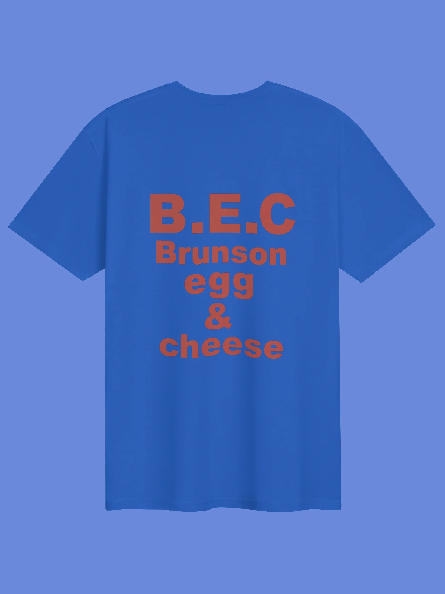 B.E.C Brunson Egg and Cheese Shirt product image (1)