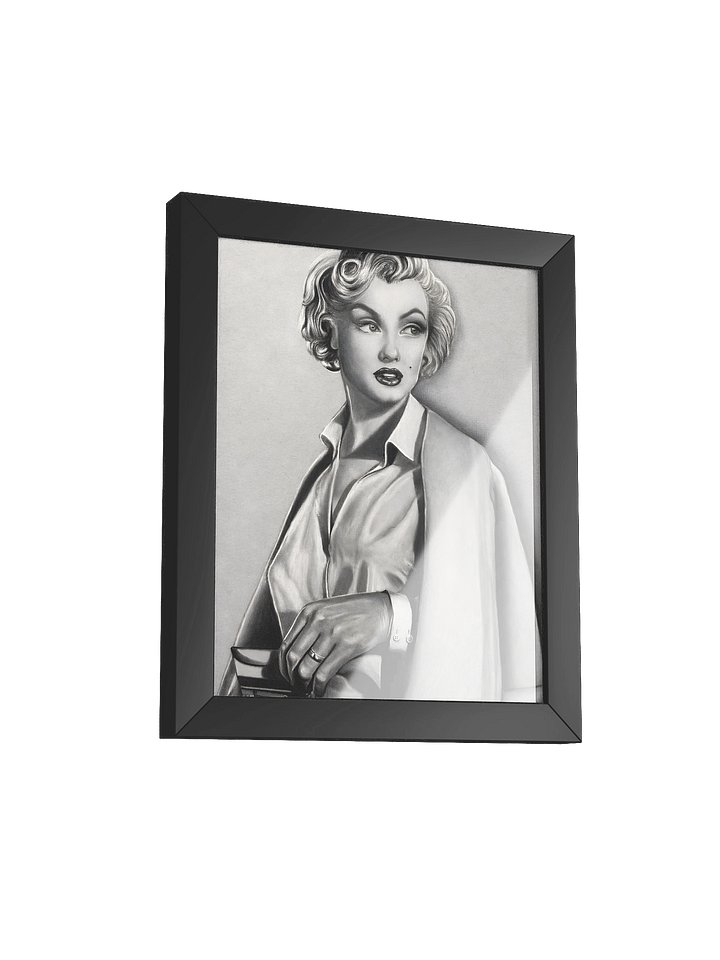6ixblades Norma Jean — Framed Art Print product image (2)