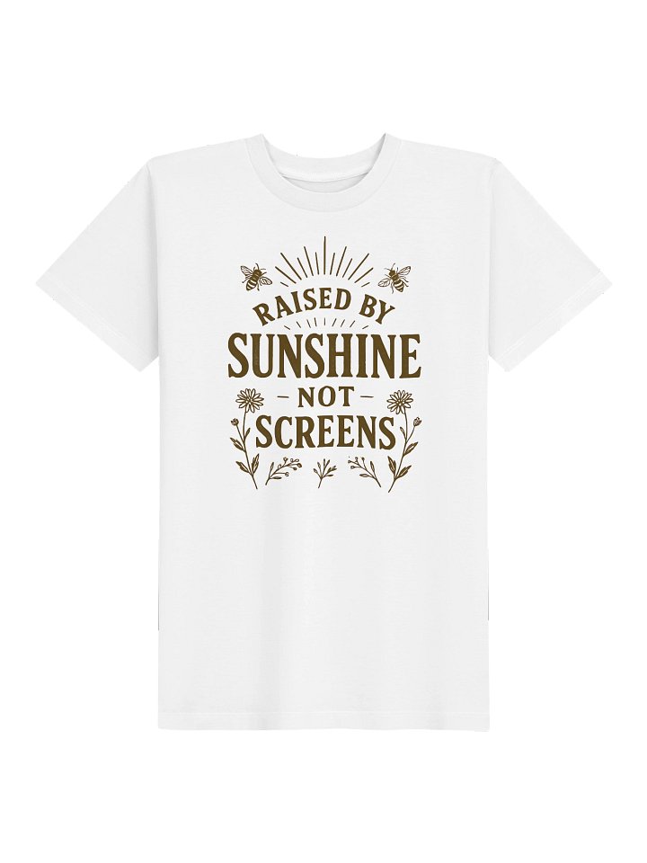 Kids: "Raised By Sunshine" Organic T-Shirt product image (2)