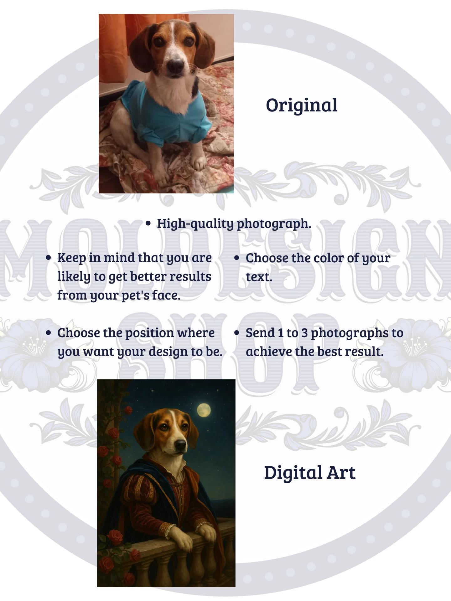 FRAMED PET ART / HIGH-QUALITY PRINT product image (5)