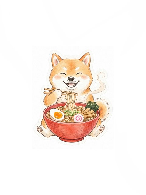 Ramen Shiba Poster