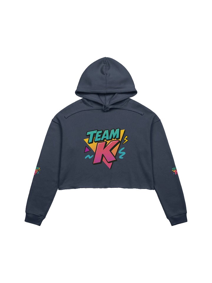 Team K 1990's Crop Hoodie product image (1)