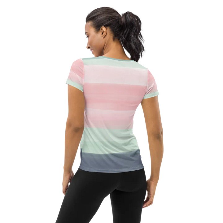 Serene Spectrum Women's Athletic T-Shirt product image (2)