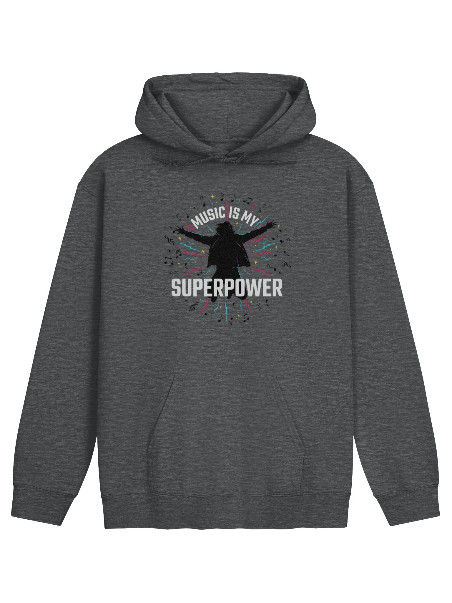Music Is My Superpower Hoodie product image (2)