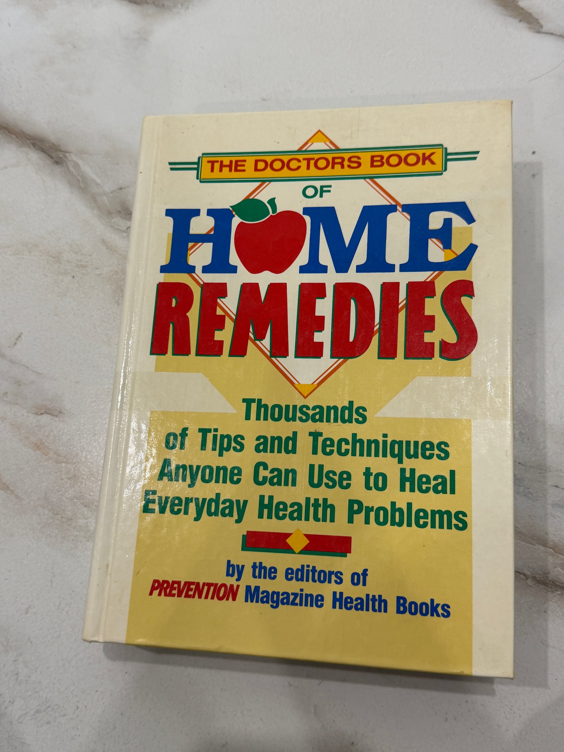 1990 | The Doctors Book of Home Remedies | Prevention Magazine | 22nd Printing Hardcover product image (1)