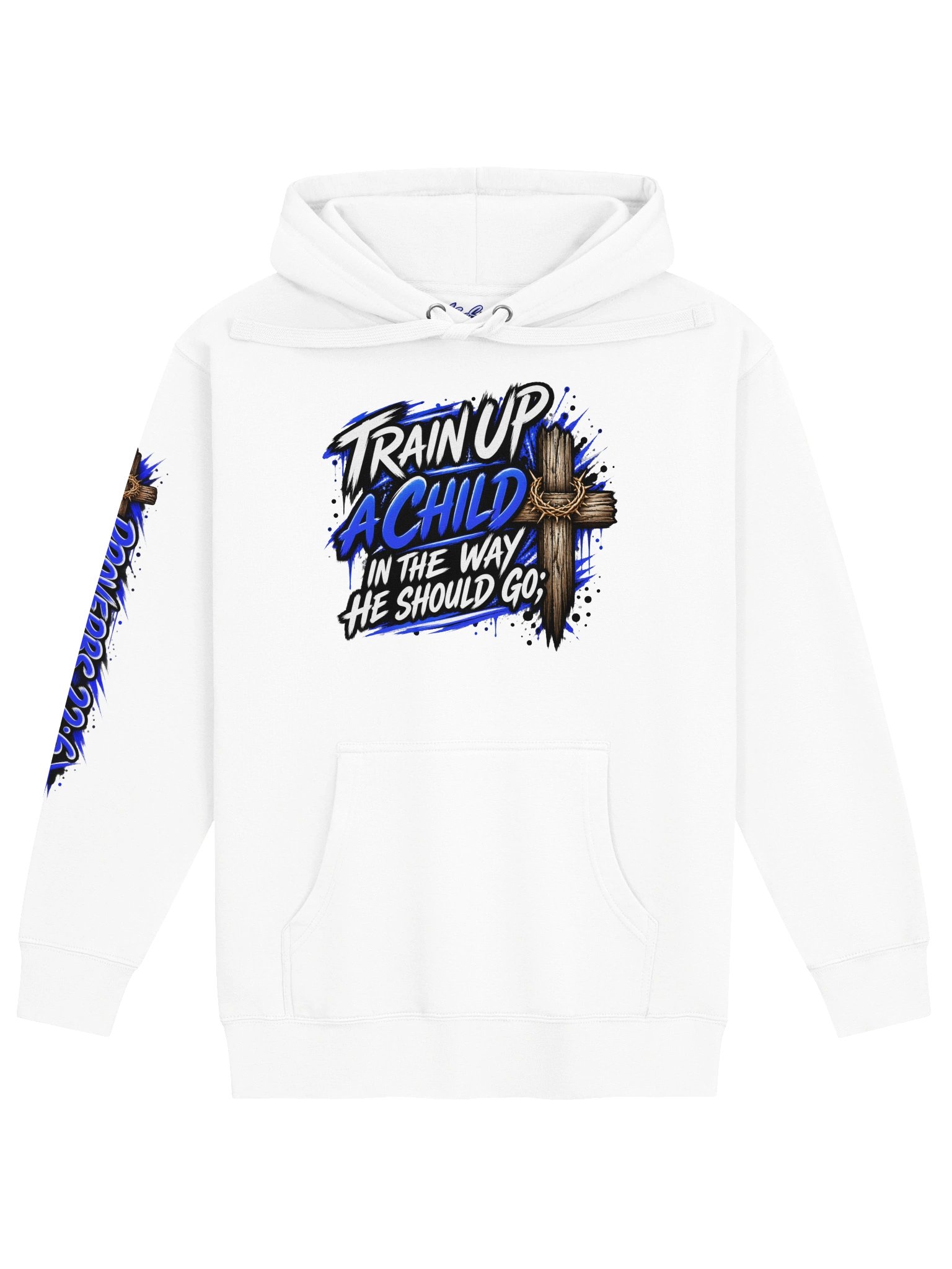 “Train Up a Child” — Proverbs 22:6 Faith Hoodie product image (1)