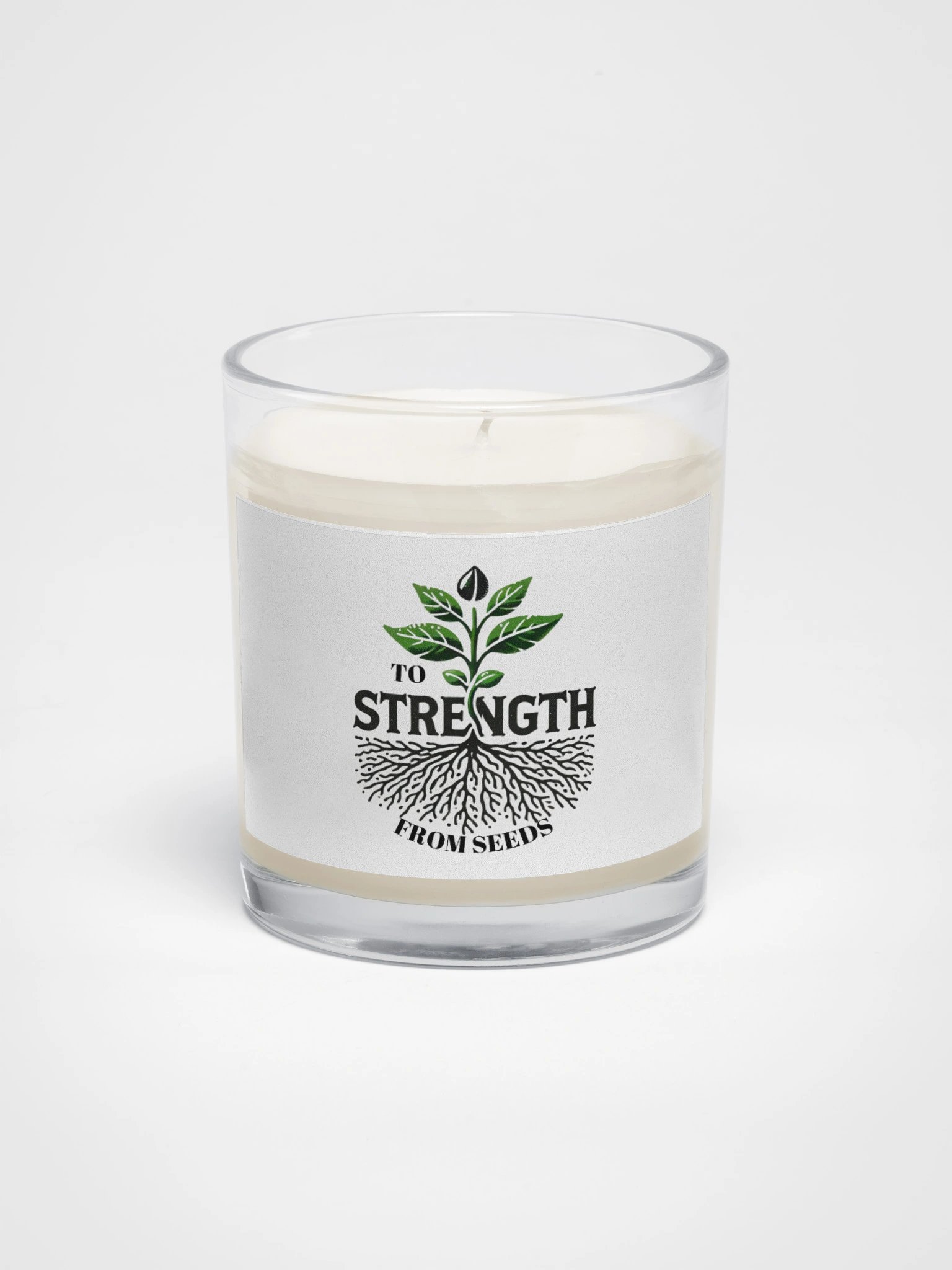 From Seeds to Strength Motivational Candle #1 product image (2)