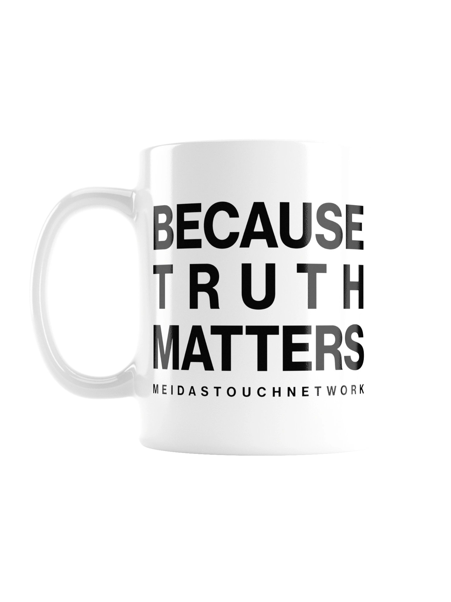 BECAUSE TRUTH MATTERS MUG product image (1)