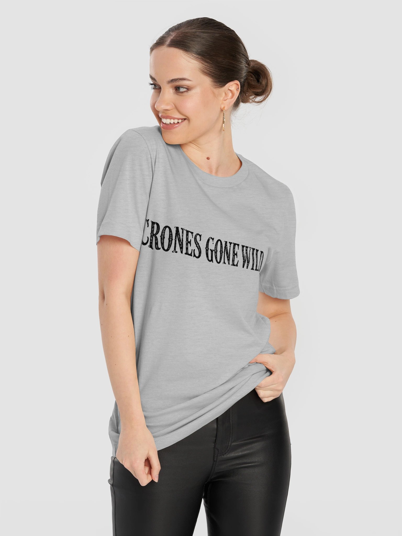 Crones Gone Wild | Funny Vintage Menopause Graphic Tee product image (97)