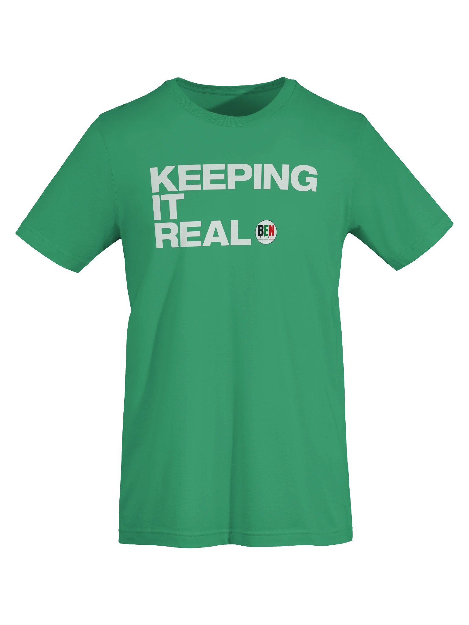 BEN “Keeping It Real” Green T-Shirt product image (5)
