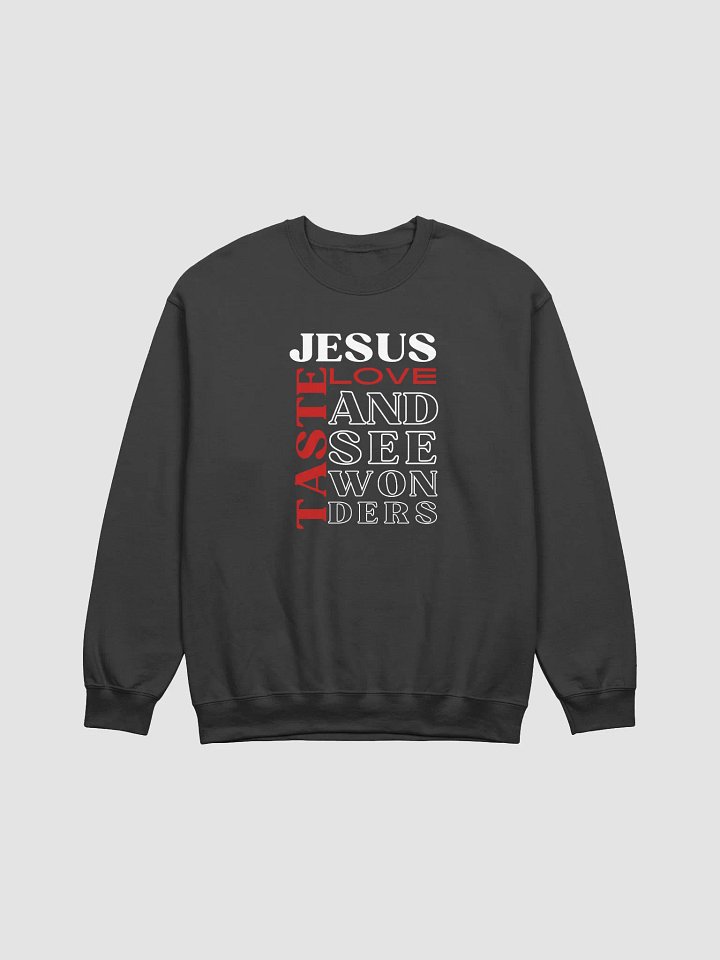 Taste JESUS Love Gildan Christian Sweater product image (7)