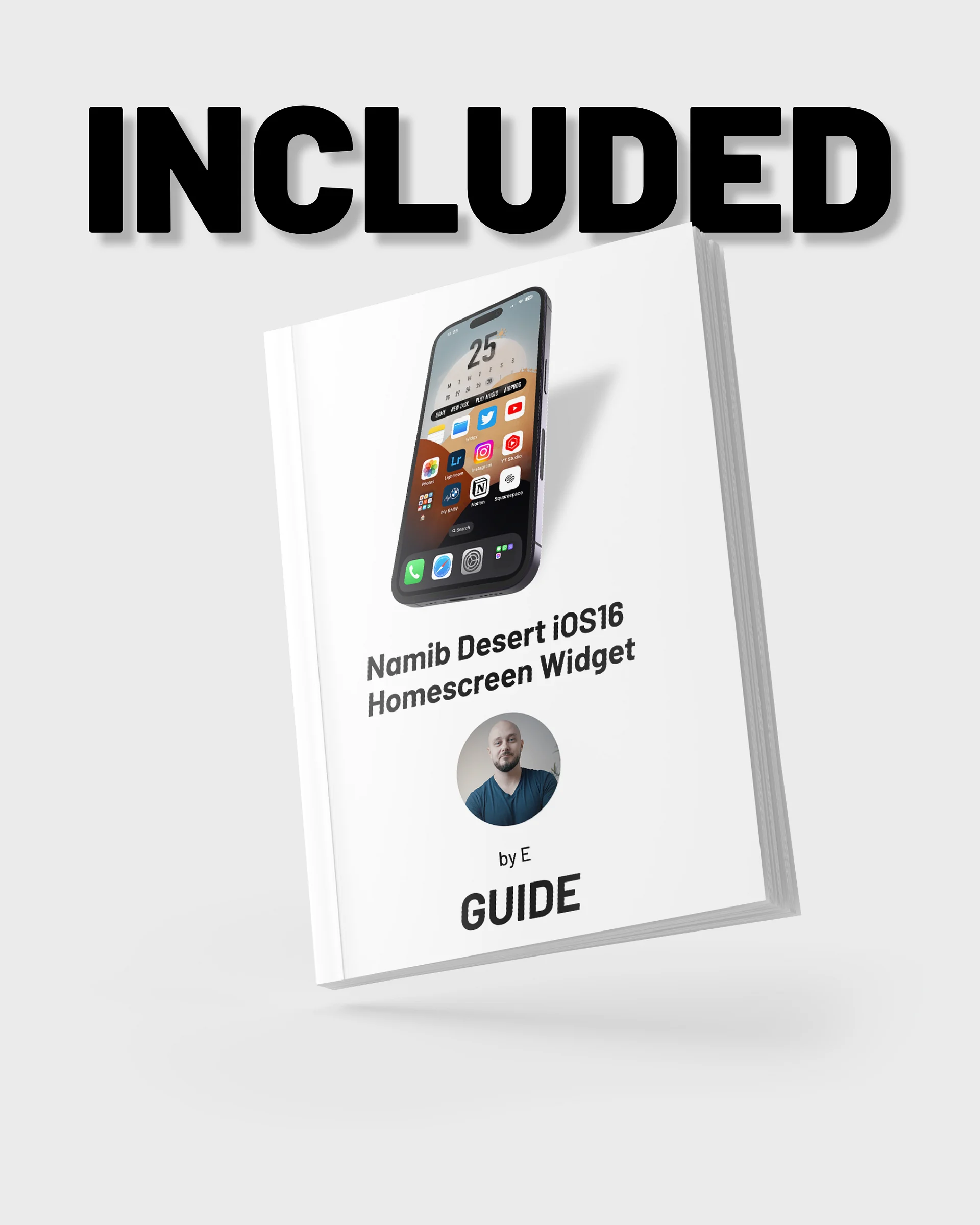 Namib Desert iOS16 Widget Complete Pack (ready for installation) product image (6)