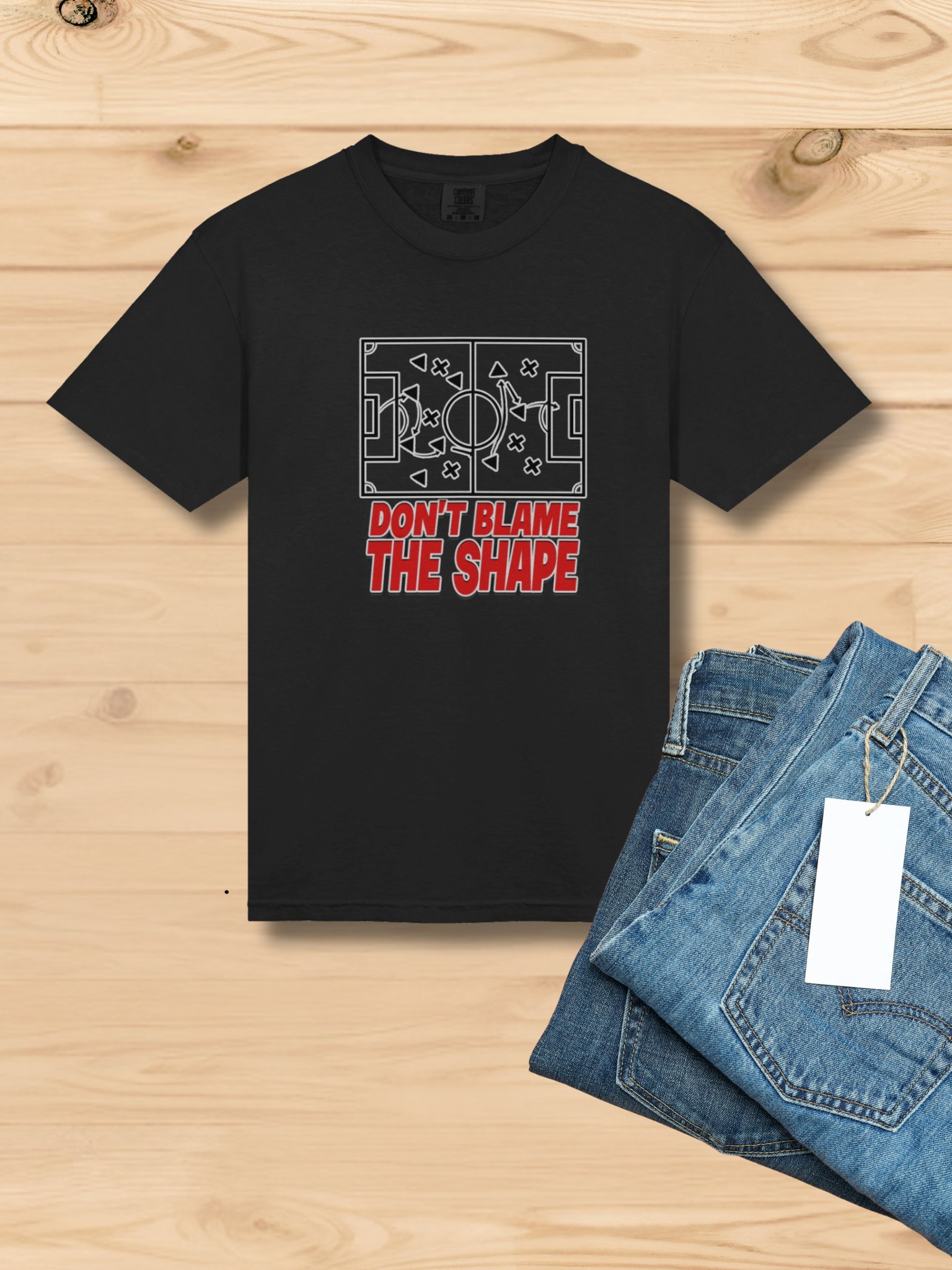 Dont Blame The Shape Comfort Colors Garment-Dyed Heavyweight T-Shirt product image (1)