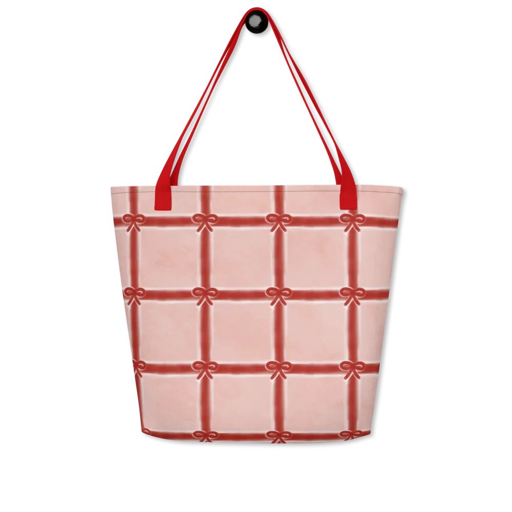 Cute Red Bows Tote product image (2)