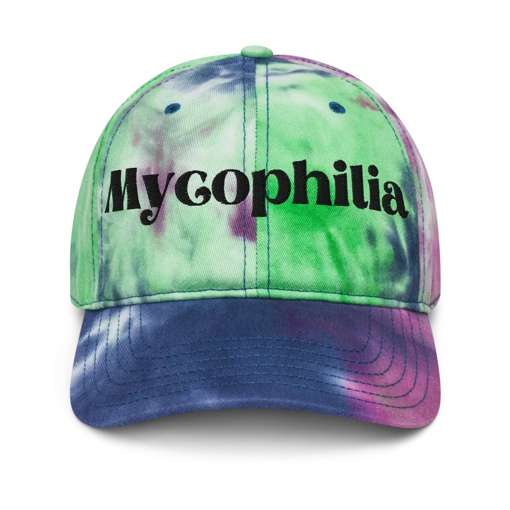 Caps de Libertad! Tie-Dye Cap (Full Mushrooms) 🍄🍄🍄 product image (4)
