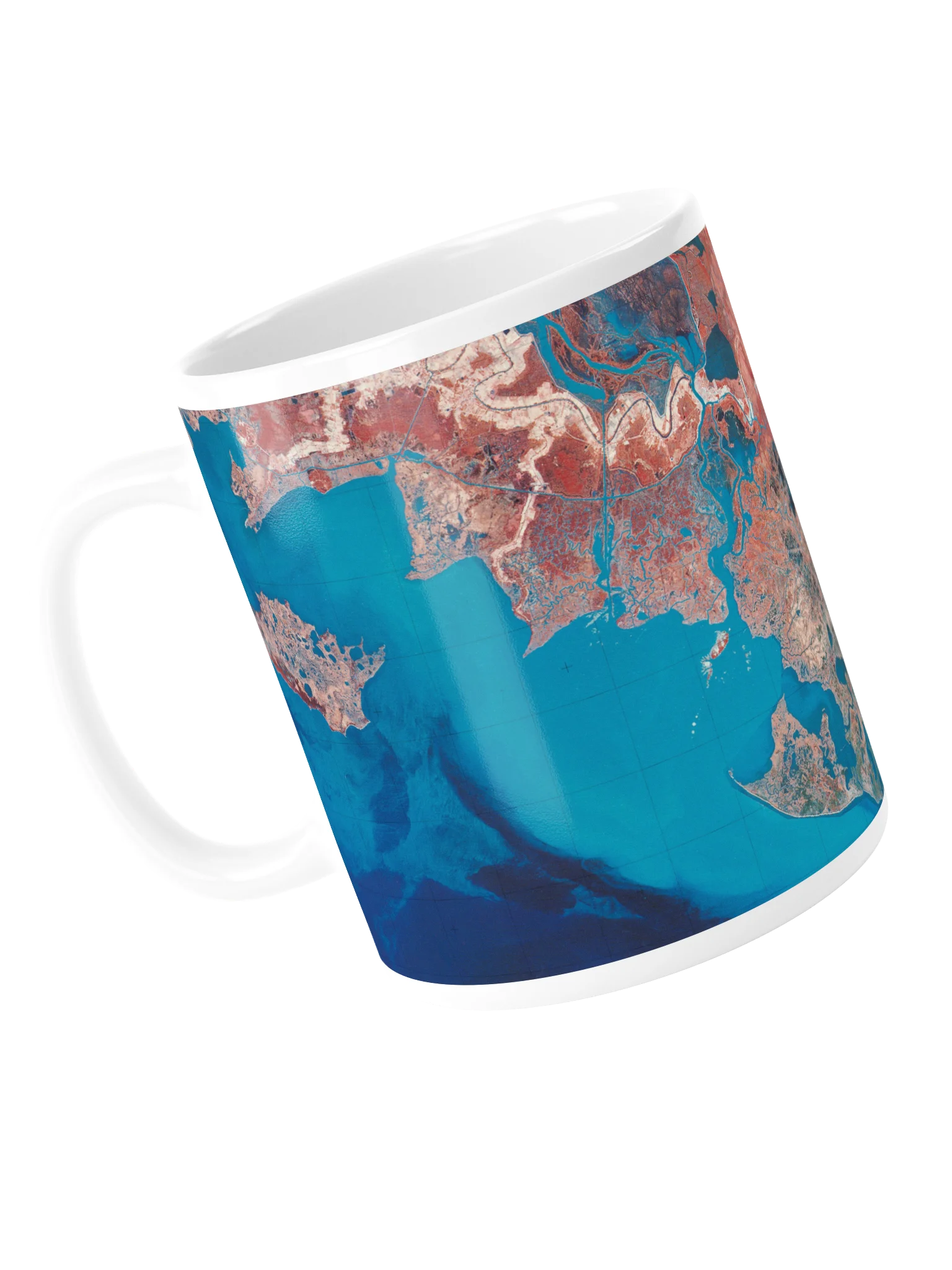 A Coastal Atlas Glossy Mug product image (5)