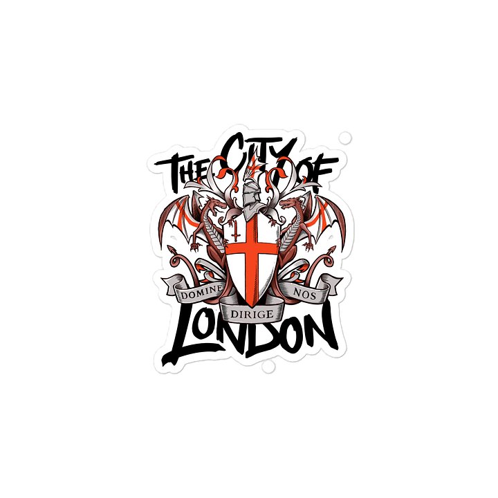City of London Coat of Arms Die-Cut Vinyl Sticker product image (1)