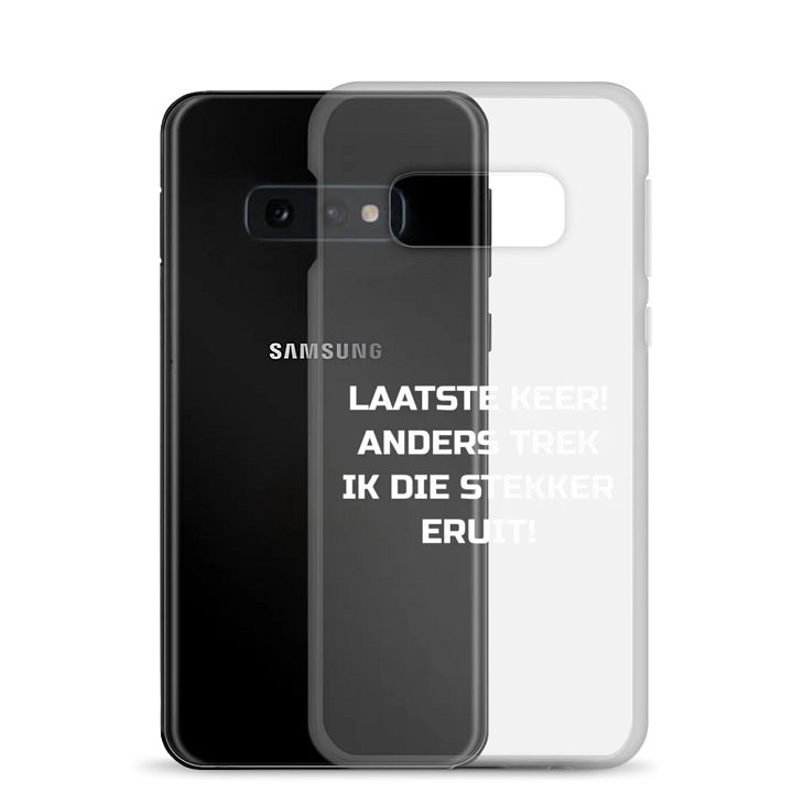 De Stekker eruit Samsung Hoesje product image (2)
