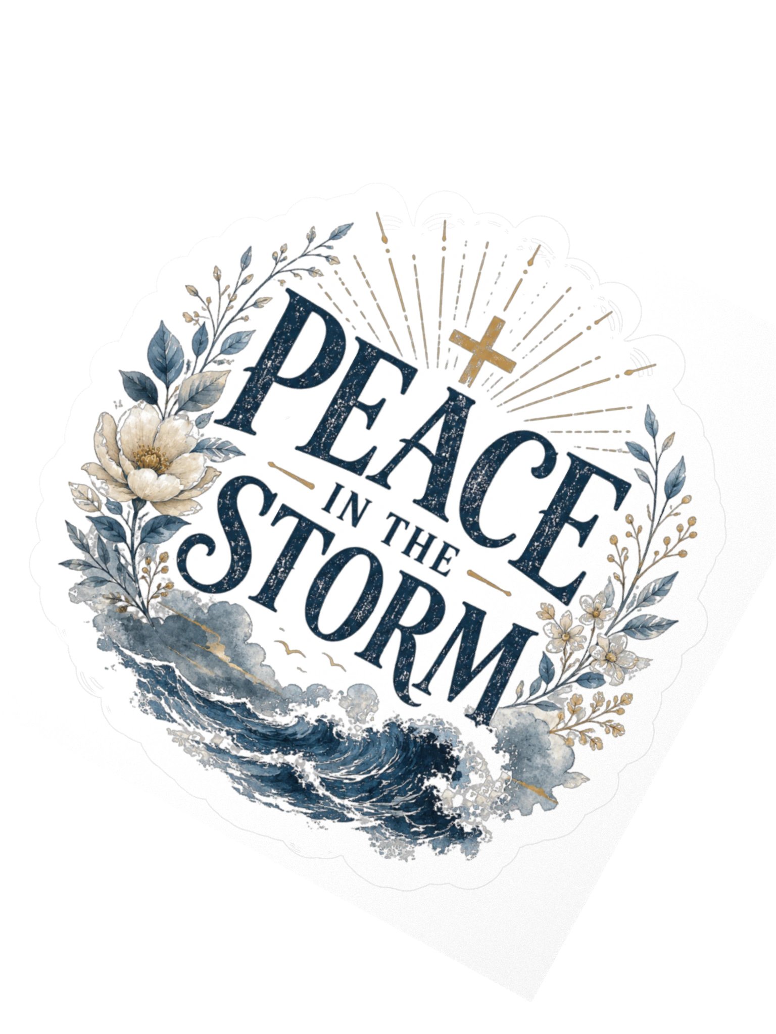 Peace In The Storm Sticker product image (3)