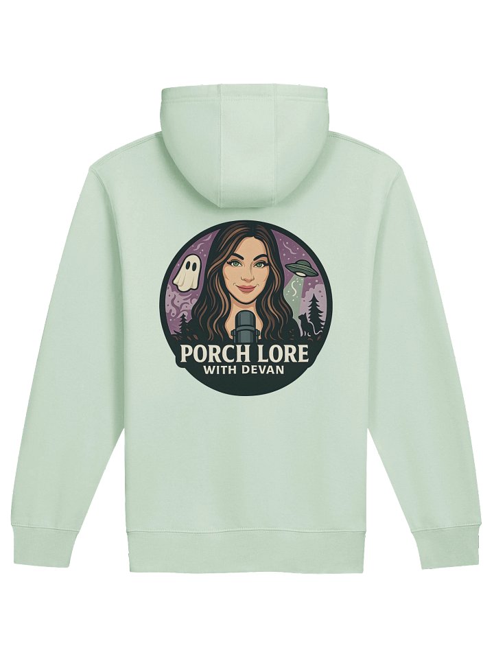 PORCH LORE DEVAN LOGO ZIP UP HOODIE product image (1)
