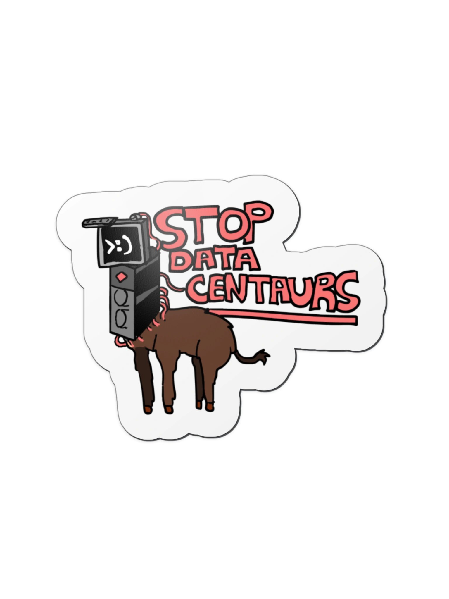 Stop Data Centaurs Magnet product image (2)