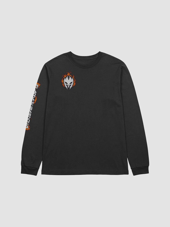 Mask Icon v2 (White) Bella+Canvas Long Sleeve T-Shirt product image (1)