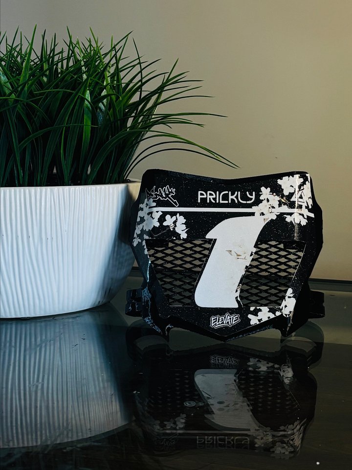 Budget Vented Cherry Blossom Motocutz Plate product image (1)