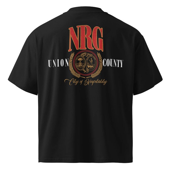 Union County Seal Organic Tee (Black) product image (2)