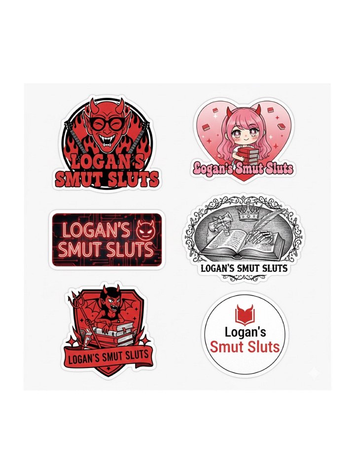 Smut Slut Sticker Pack product image (1)
