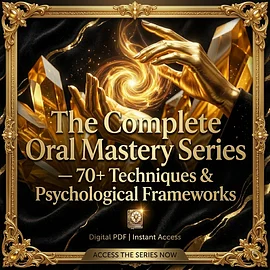 The Complete Oral Mastery System — 70+ Techniques & Psychological Frameworks