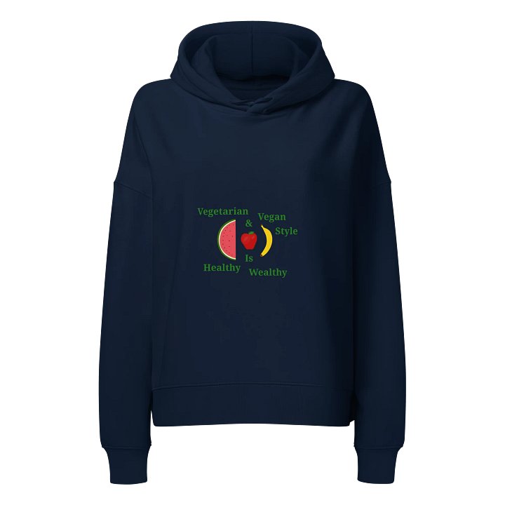 Organic Vegan Vibes Hoodie product image (1)