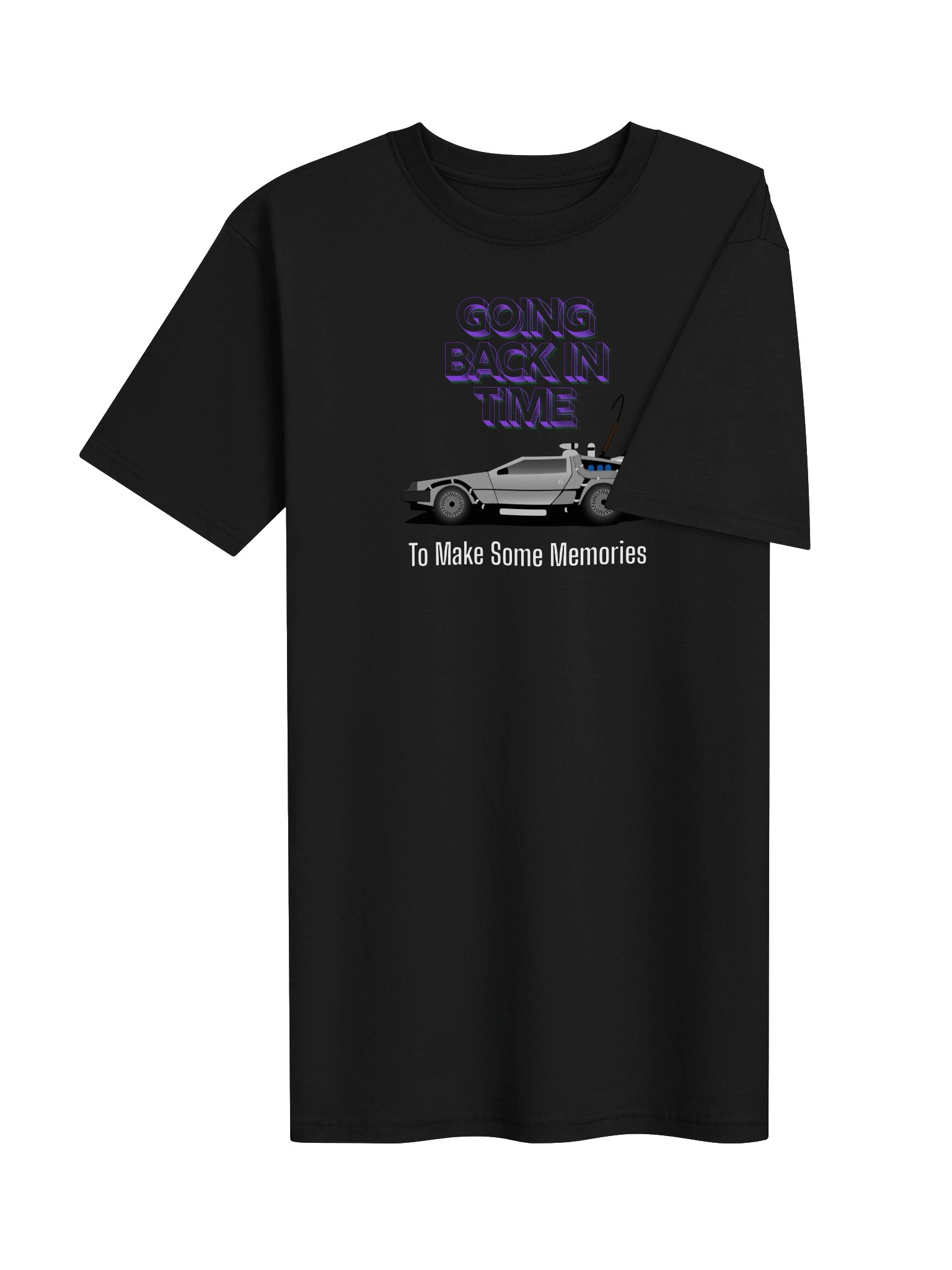 Black Back In Time Tee product image (4)