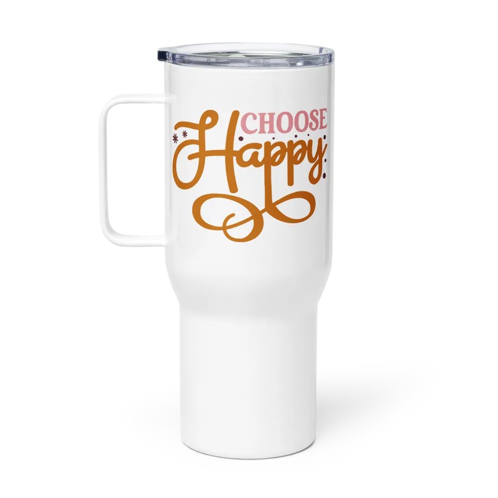 Happy Vibes Travel Mug product image (2)