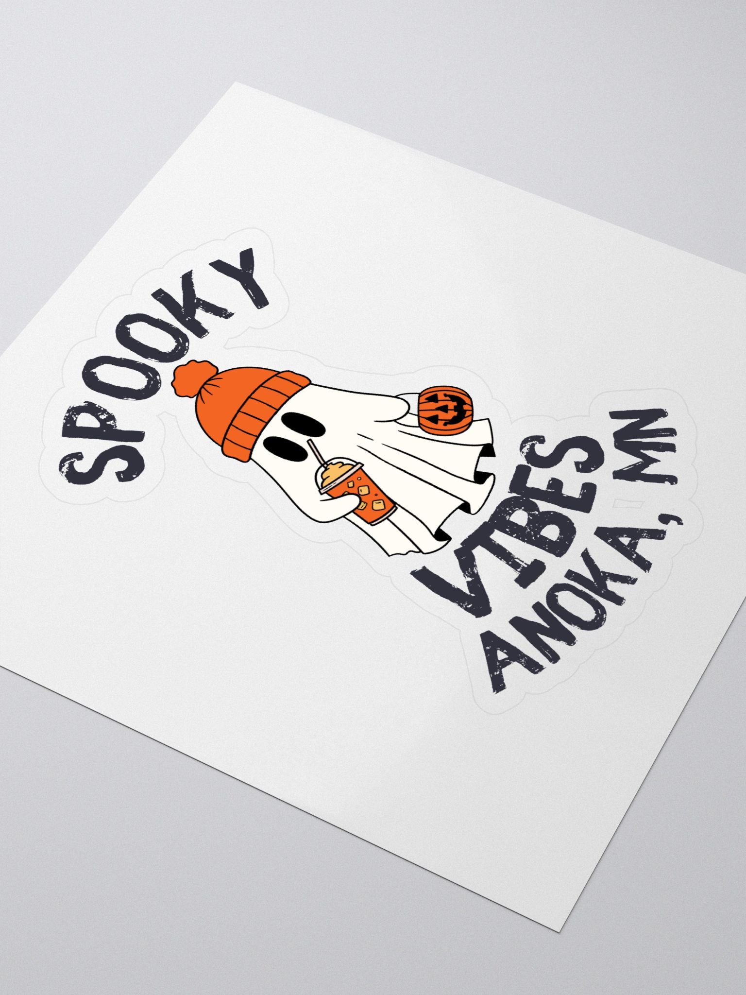 Spooky Vibes Kiss Cut Stickers product image (3)