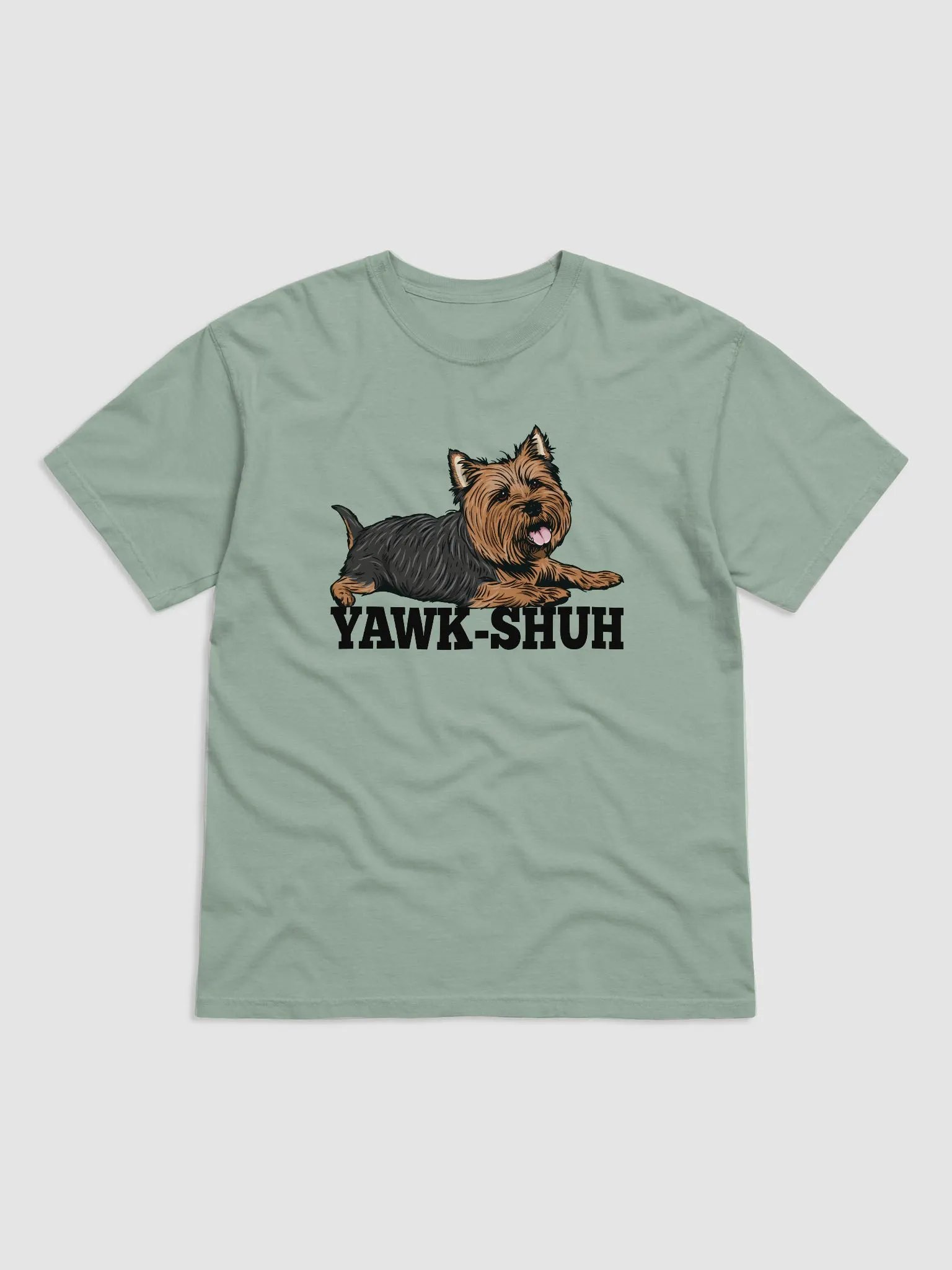 Yawk-Shuh T-Shirt of a Yorkshire Terrier | Funny T-Shirt for Yorkie Paw-rents product image (1)