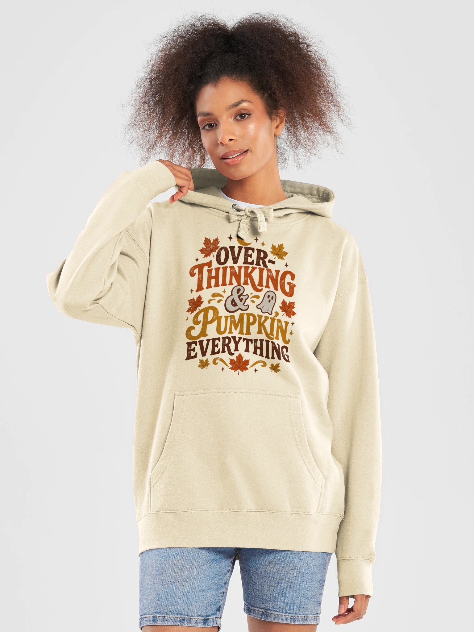 UnspokenMinds Overthinking & Pumpkin Everything Hoodie product image (13)
