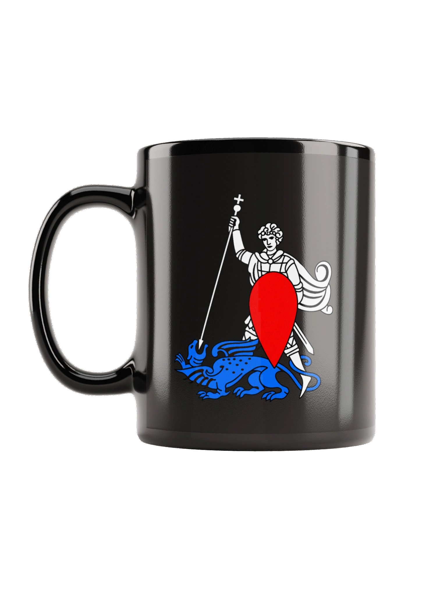 Saint George Black Mug product image (1)