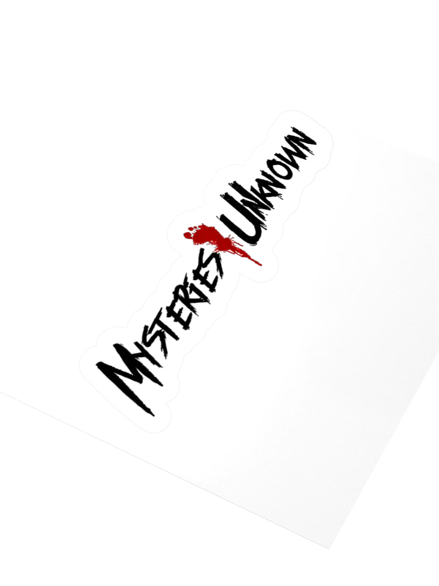 Mysteries Unknown Official Logo Sticker product image (11)